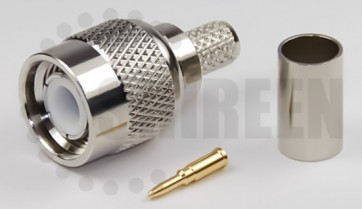 TNC Male Connector For RG58 / RG142 / RG223 / RG400 / LMR195 / RFC195 cables