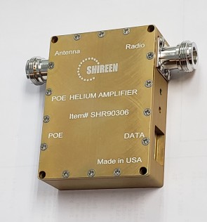 900MHz / 868MHz POE Powered Helium Amplifier