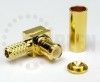 MCX Male Right Angle Connector For LMR100A / RG316 / RG174A-U / RFC100A cables