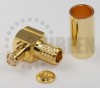 MCX Male Right Angle Connector For RG58 / RG142 / RG223 / RG400 / LMR195 / RFC195 cables
