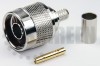 Type N Male Reverse Polarity Connector For RG8x / LMR240 / LMR240UF / RFC240 / RFC240UF cables